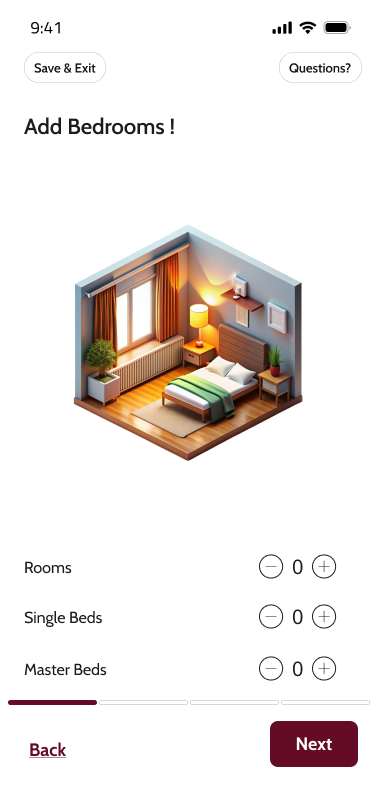 Bedrooms