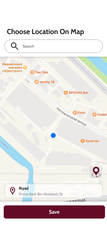 Map View